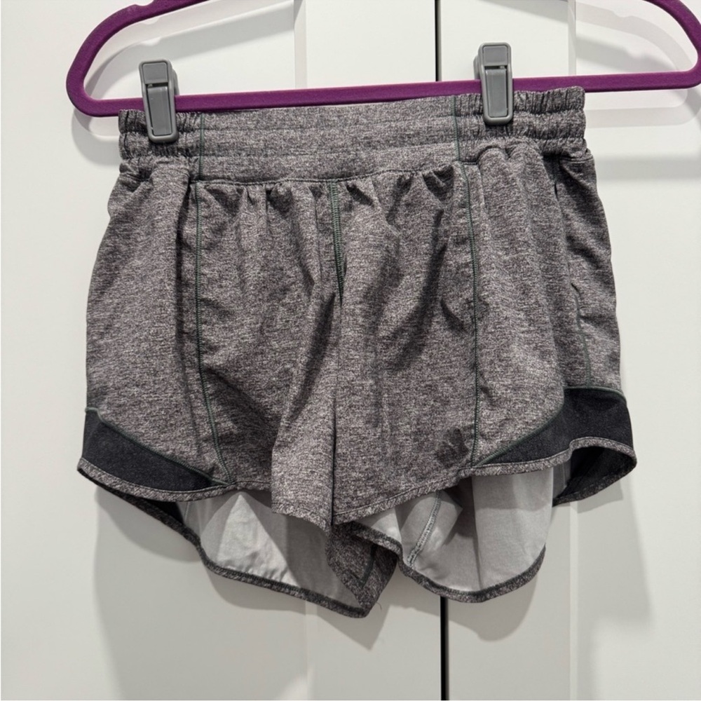 Lululemon Athletica Heather Gray Athletic Shorts
